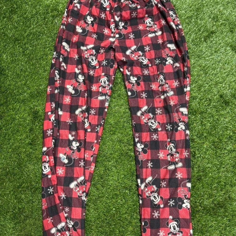 Mickey Mouse Holiday Pajama Pants – Size‎ M